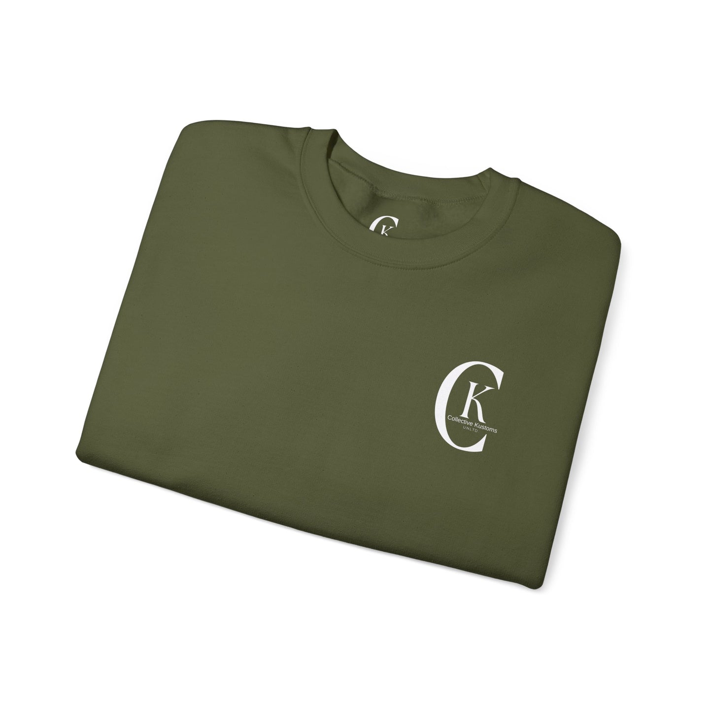 Collective Kustoms Sweatshirt (White Letter)