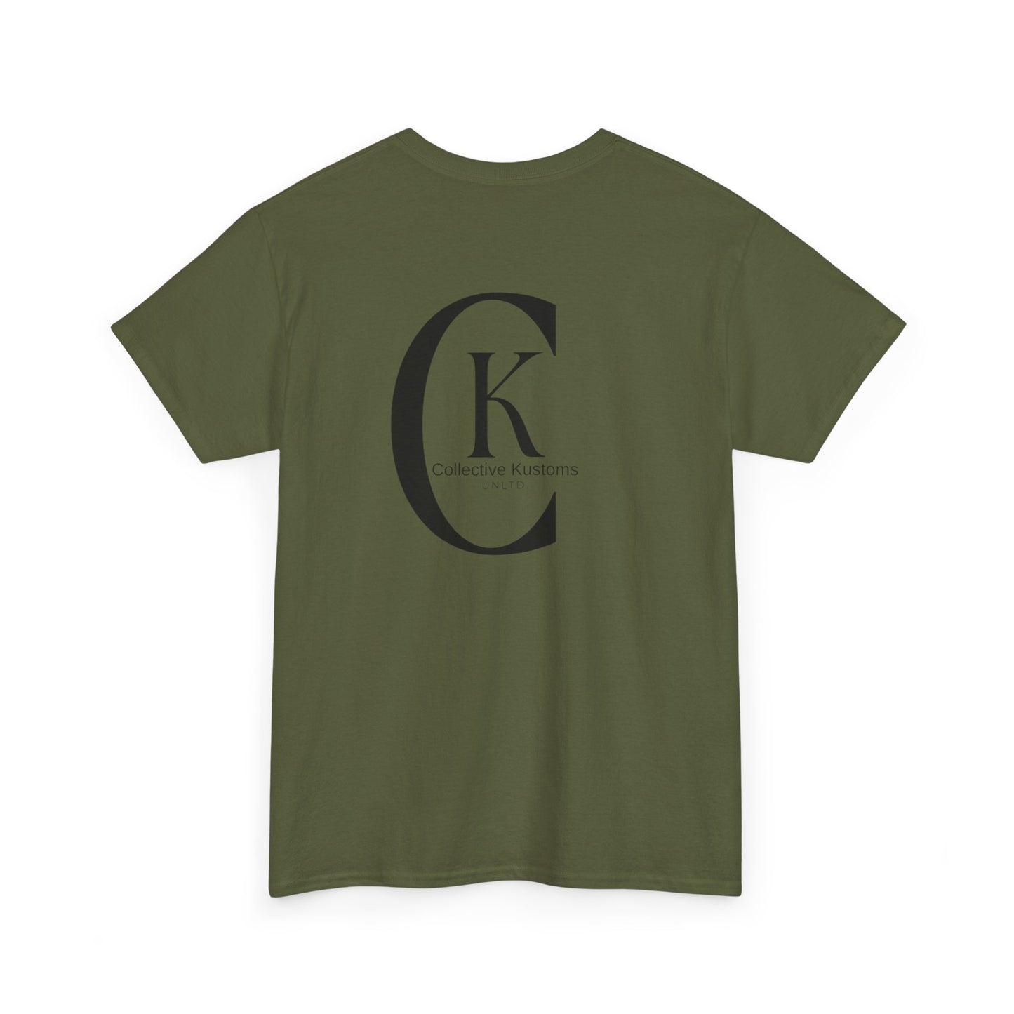 Collective Kustoms T-Shirt (Front & Back, Black Letter)